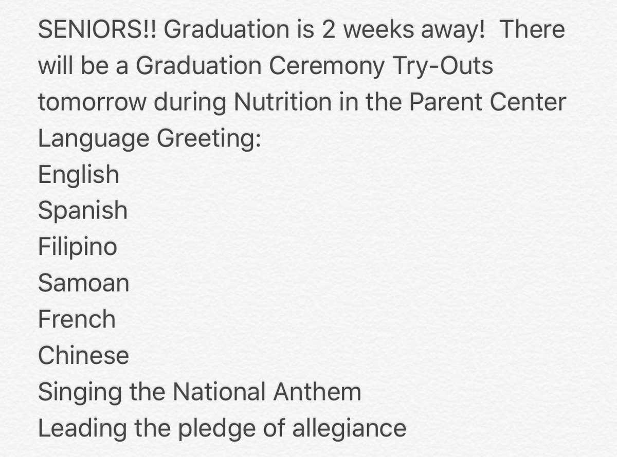carsonclassof17's tweet photo. ❗️2 WEEKS TILL GRADUATION❗️ https://t.co/oesXFJ1Grm