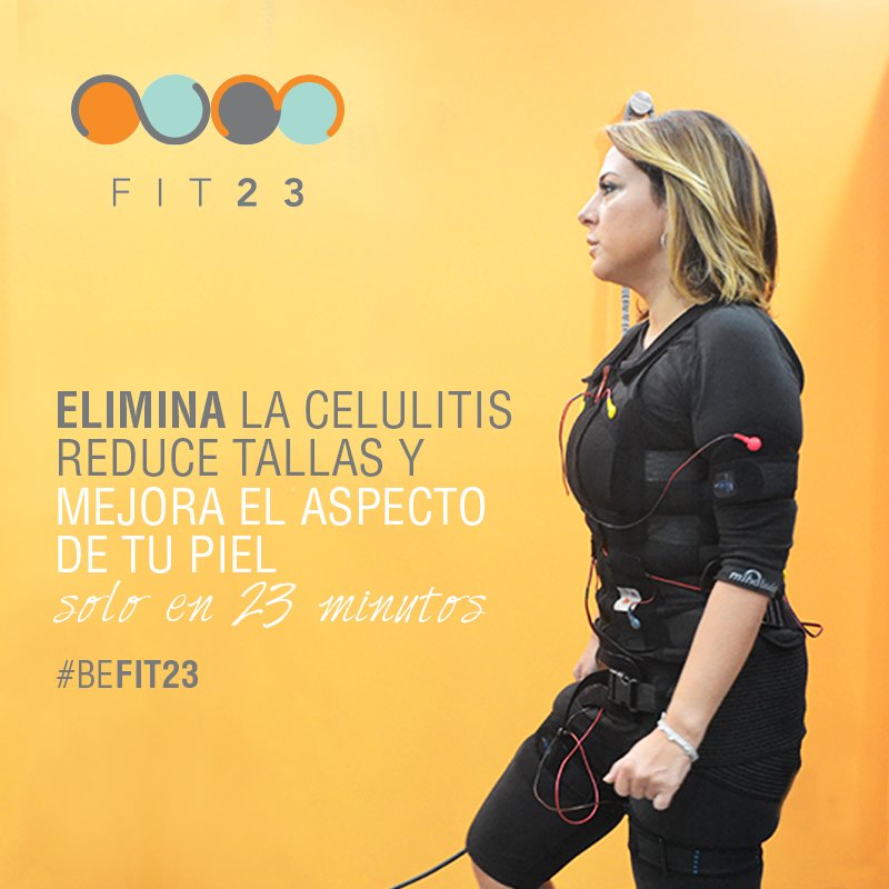 fit23mx's tweet photo. La tecnología EMS trabaja con tu cuerpo generando pequeños impulsos eléctricos. #BeFit23 https://t.co/xFt2HJkYRq https://t.co/frjaxYBQIR