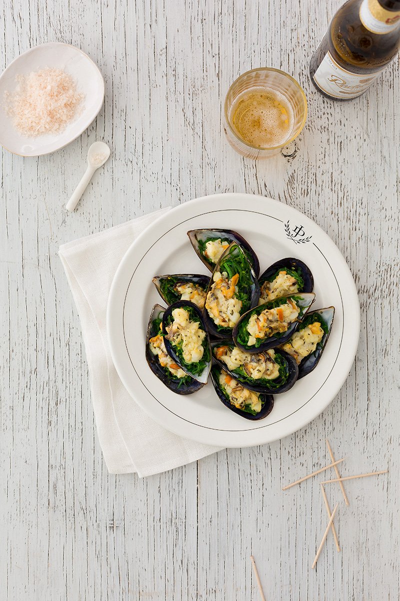 VueBennett's tweet image. Grilled mussels with lobster tail make a wonderful canape using @MieleAustralia&apos;s steam combination oven: bit.ly/2ivamVY