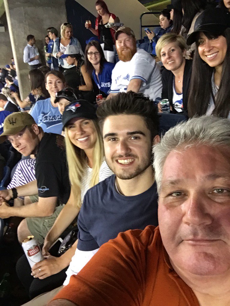 perrotta_frank's tweet photo. #branch 2228 enjoying the jays game, burloak , next gen event. #go jays go https://t.co/5ASIpFZHSY