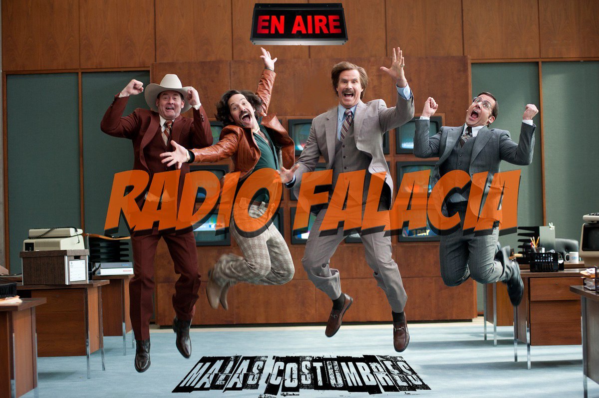 malcostumbres's tweet photo. Última emisión del noticiero más importante de la radiofonía: #Ahora momento del informativo #RadioFalacia >> https://t.co/F3aqmX3gG9  "A" https://t.co/hSAbnu48Kj