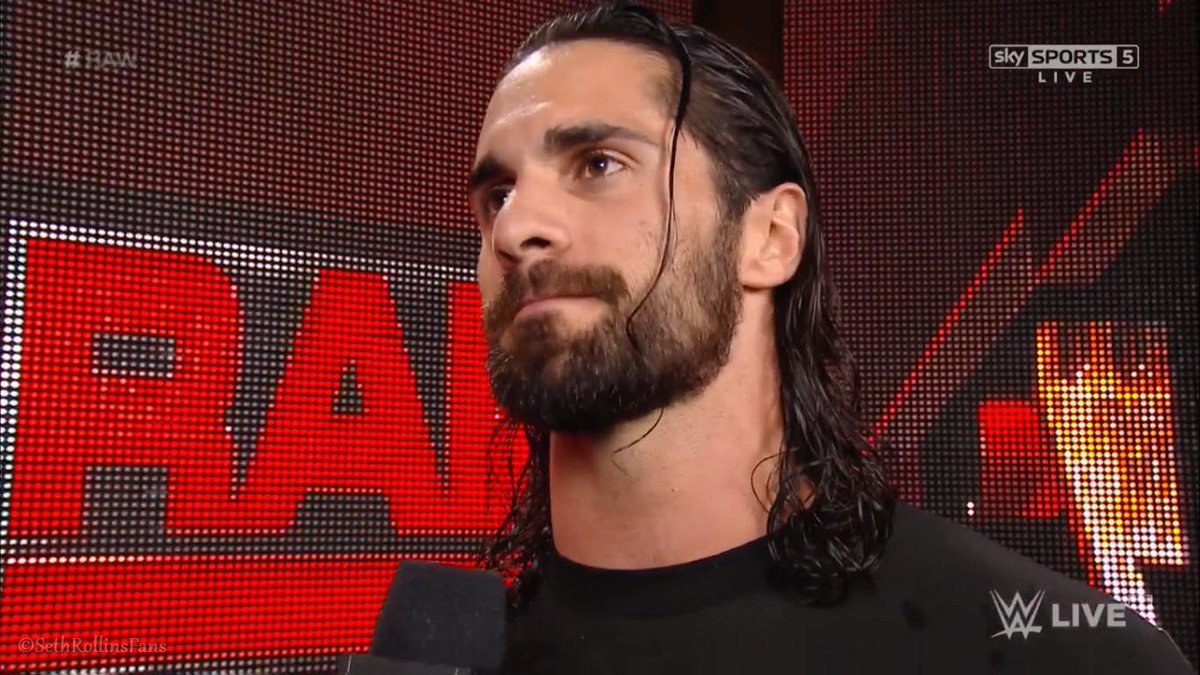 SethRollinsFans's tweet image. and as we all know Seth 'Freakin' Rollins owns Roman Reigns! #YesHeDoes #SethFreakinRollins #Raw