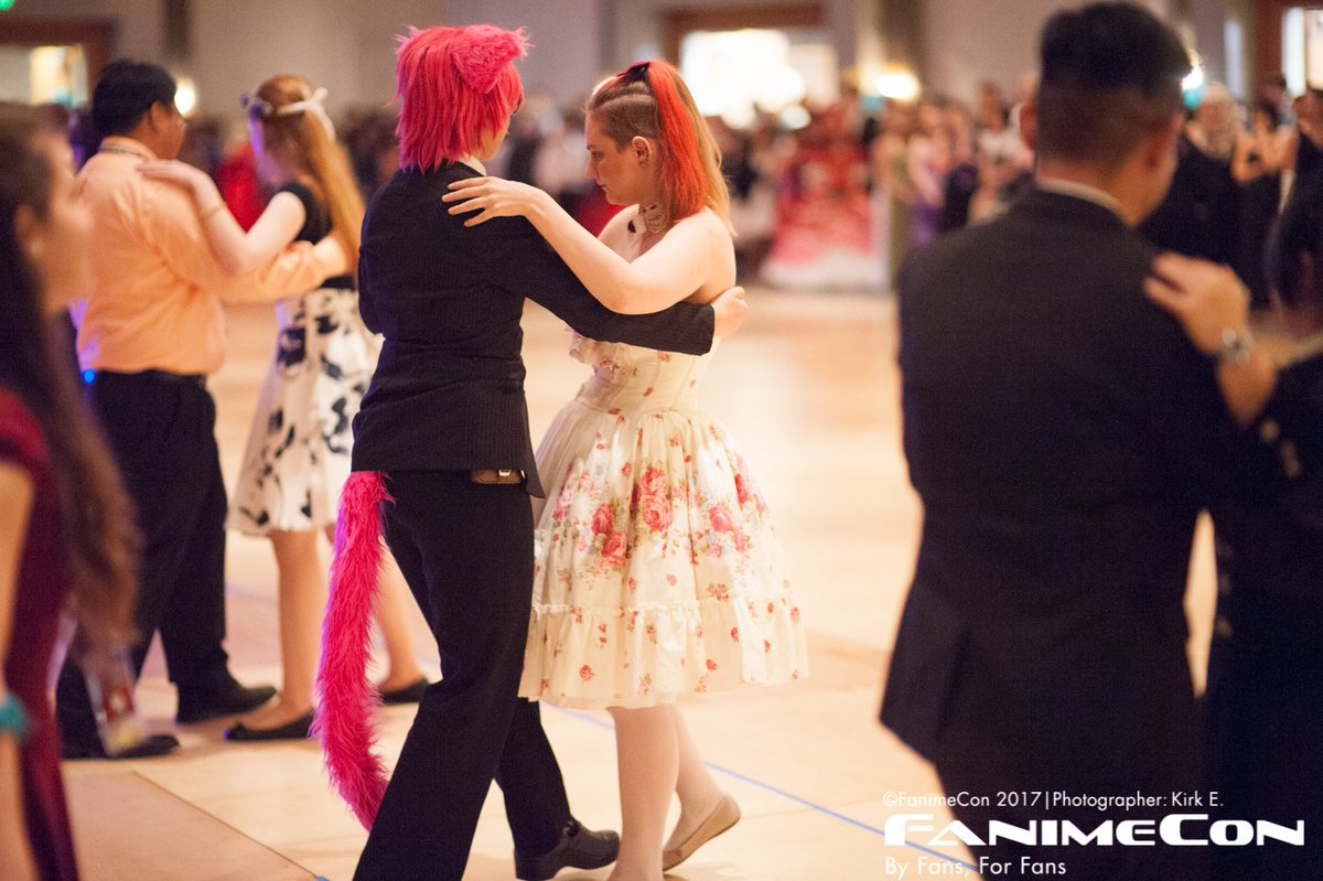 FanimeCon's tweet photo. The 10th anniversary of the Black &amp; White Ball was a wonderful evening of elegance, fun, and ballroom dancing! @FanimeConBWBall #bwball10 https://t.co/UZvpM28Acj