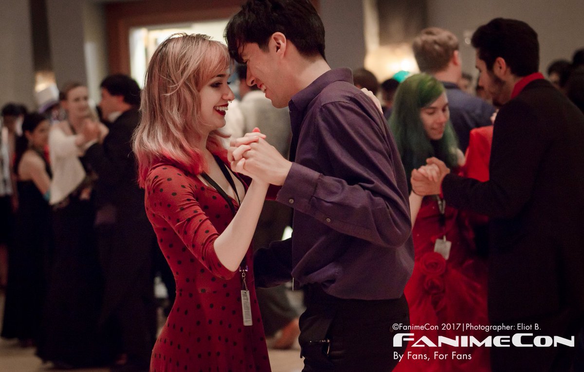 FanimeCon's tweet photo. The 10th anniversary of the Black &amp; White Ball was a wonderful evening of elegance, fun, and ballroom dancing! @FanimeConBWBall #bwball10 https://t.co/141BQ5v10c