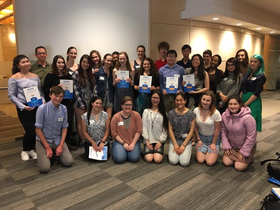 NTCI_Graffiti's tweet photo. Today, Graffiti won 11 awards, including Runner-up Best Newspaper, at the @TorontoStar annual High School Journalism Awards! 🎉✨ https://t.co/M18fjNt6vc