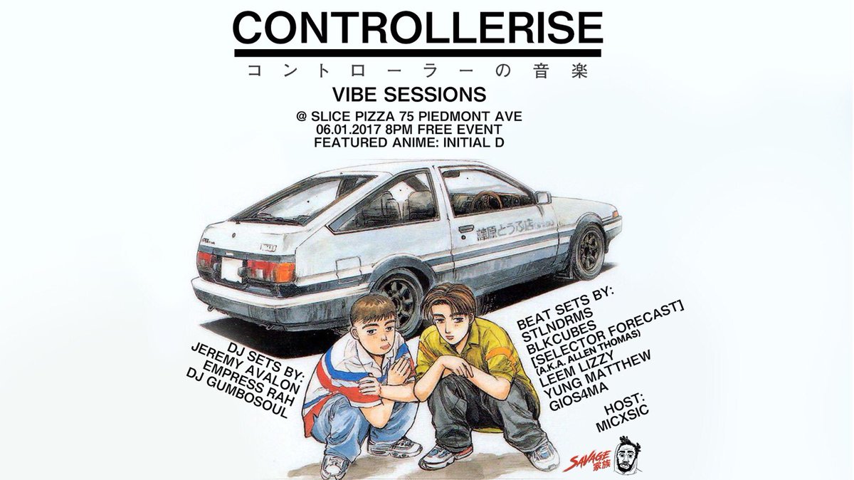 gios4ma's tweet image. Yo if you out in #Atlanta slide through. #controllerise #atl #lofihiphop #chill
