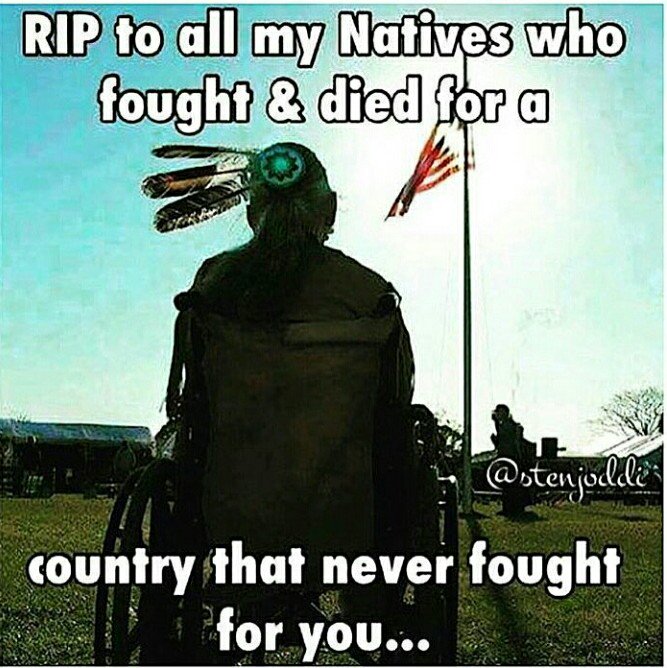 ethanR_04's tweet photo. All you...Keep on forgetting about the Native Americans (click on the photo).#MemorialDaymyass #nativethreads #nativepride https://t.co/OPtJ75cj7n