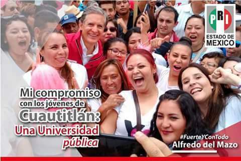 MN_Cuautitlan's tweet photo. #YoVoyConDelMazoPorque hará una Universidad Pública en #Cuautitlán https://t.co/GsZXui2p5e