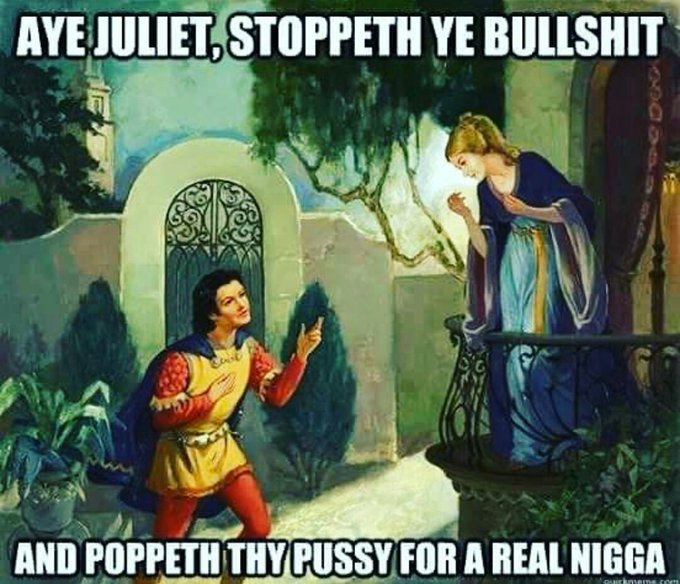 Aye Juliet, stoppeth ye bullshit..... https://t.co/Bp0ZqPSWcD