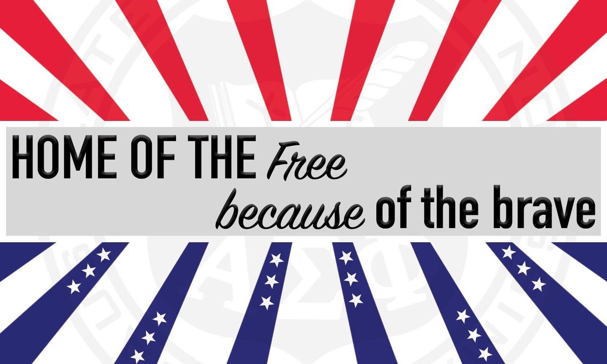 Today we remember the those who paid the ultimate sacrifice. Thank you to all those who have served and are serving in our military.