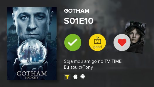 spideyxz's tweet photo. uma série atrasada a menos lalalalala 
 
S01E10 of Gotham! #Gotham  https://t.co/5lfrpwklFM https://t.co/kgvH10Kcax