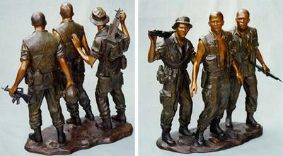 theartbrokerage's tweet photo. Daily Fav Listing: "Vietnam Veterans Memorial" Bronze Sculpture by #FrederickHart https://t.co/DzmRwpGe45 #memorialday #memorialday2017 https://t.co/Rnk4Txfdef