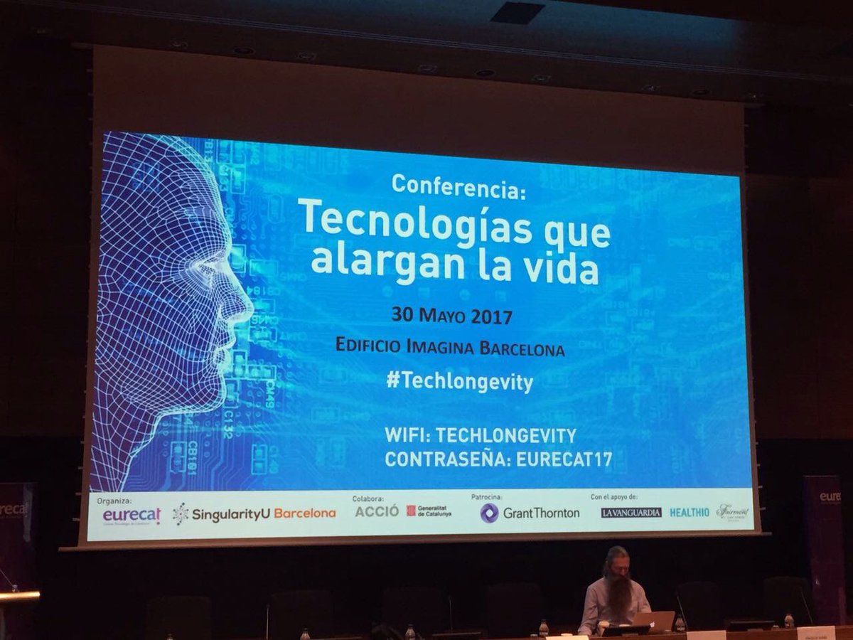 SequentiaBio's tweet image. Hoy @il_seb asiste a la conferencia &quot;Tecnologías que alargan la vida&quot; @Eurecat_news #Techlongevity