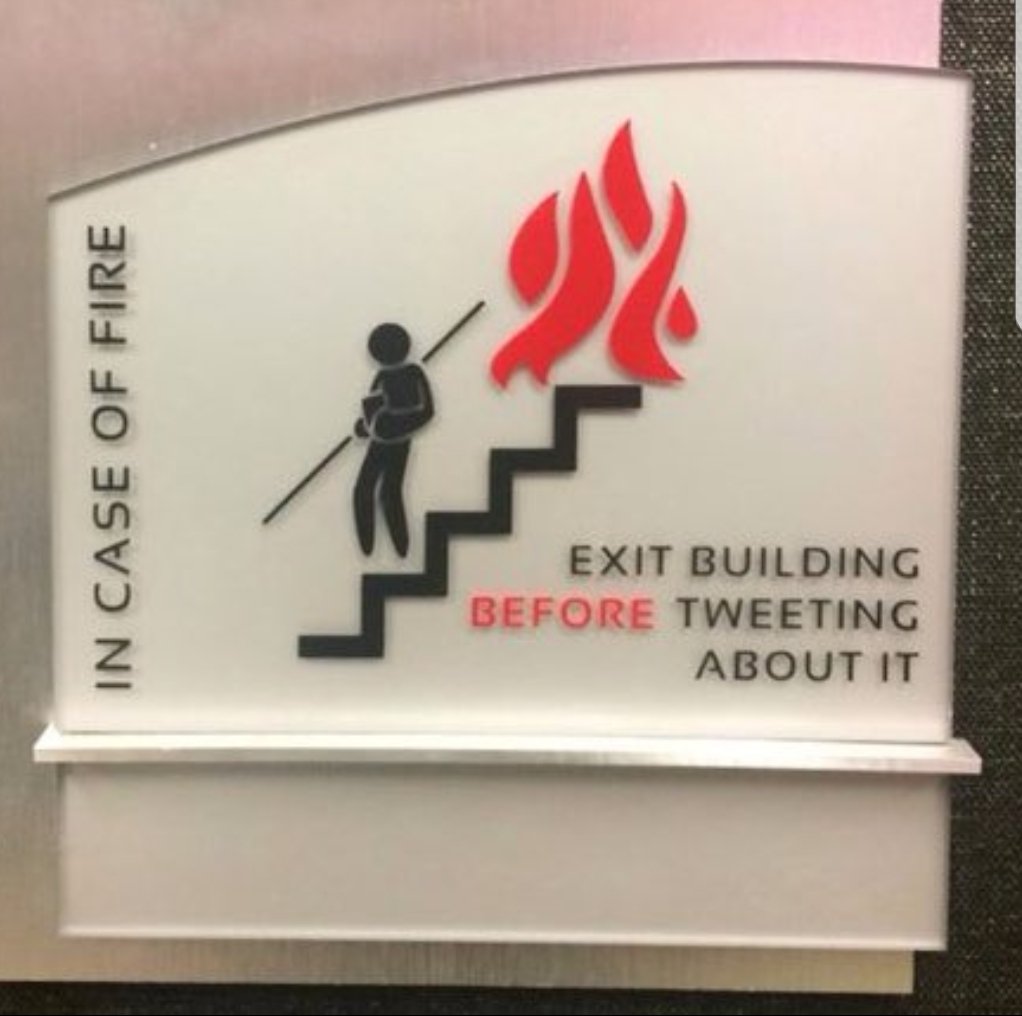 LFBGreenwich's tweet photo. Believe it or not #Greenwich crews regularly experience people delaying or not responding to a fire alarm #getoutstayout https://t.co/bUP86dL0x9