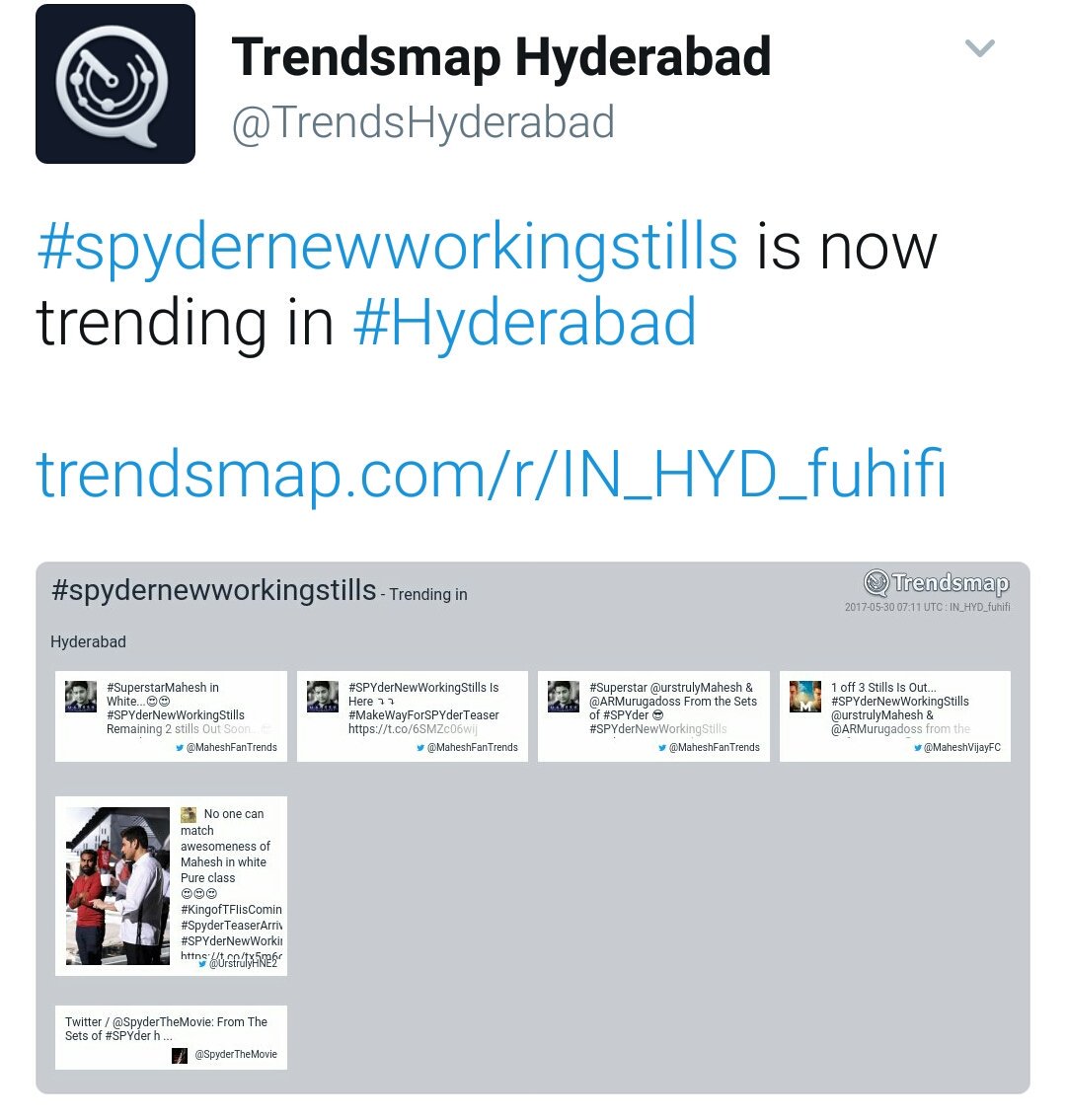 urstrulyTK's tweet image. #SpyderFestbegins
#SpyderTeaserArrivingTomorrow
#SpyderNewWorkingStills