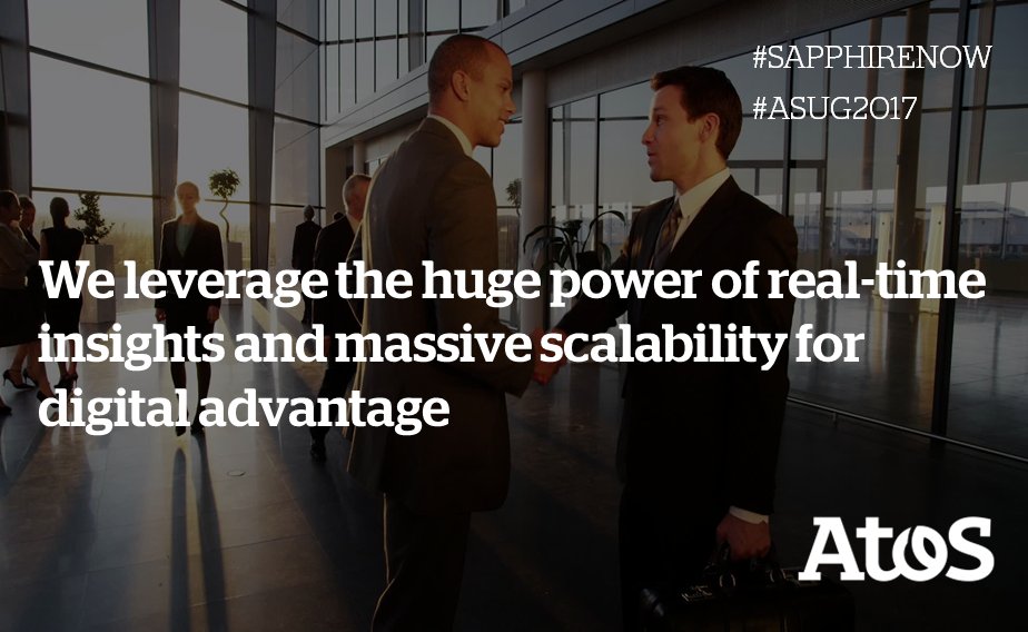 Atos4SAP's tweet photo. Atos has the industry's most complete portfolio of #DigitalTransformation solutions for #SAPHANA users. #BuiltForSAP https://t.co/NRm5y8trLl https://t.co/xLEkF3qzlS
