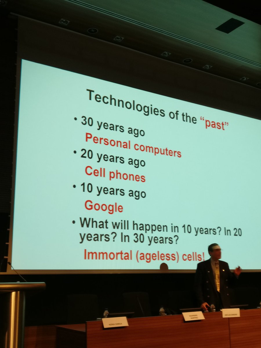 ClaraLlopart's tweet image. Tecnologias del futuro por @cordeiro  #trashumanismo #Techlongevity @Eurecat_news