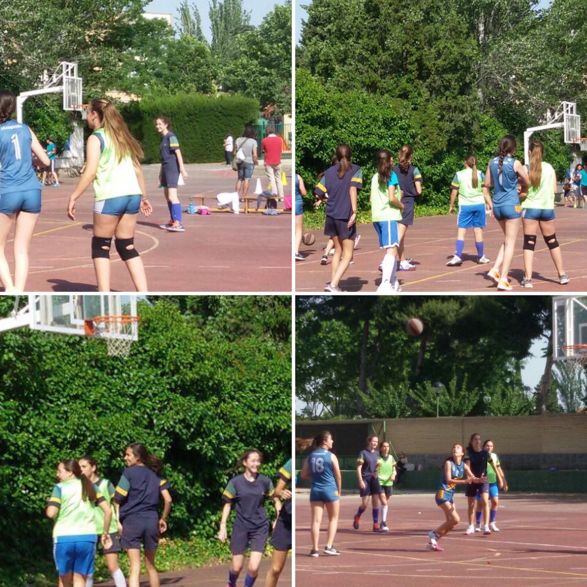 colegiosansu's tweet photo. Nuestras chicas en la fiesta deportiva participaron en partidos de #voleibol y #baloncesto y disfrutaron mostrando sus mejores jugadas. https://t.co/fG8SfXTb2z