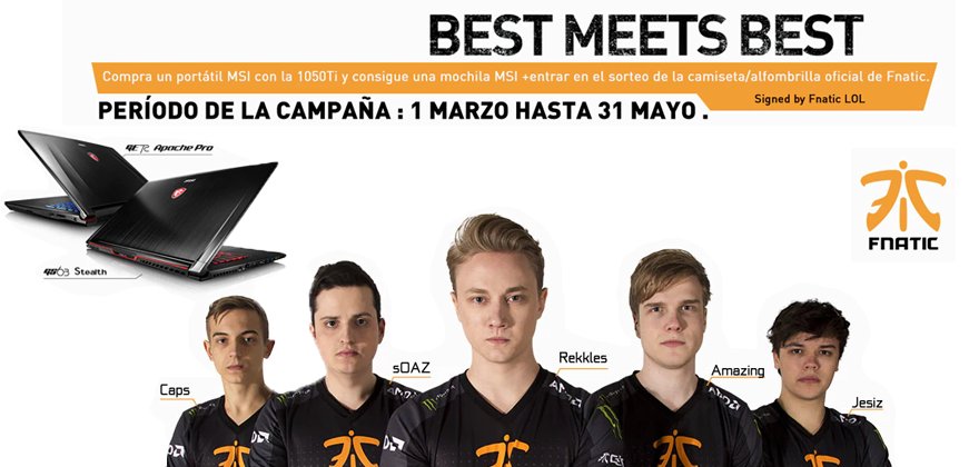 MasterMaticaCom's tweet image. Conoce los mejores equipos gaming, MSI ha estado colaborando con los mejores equipos de e-sports año tras año.
goo.gl/4LlWUP