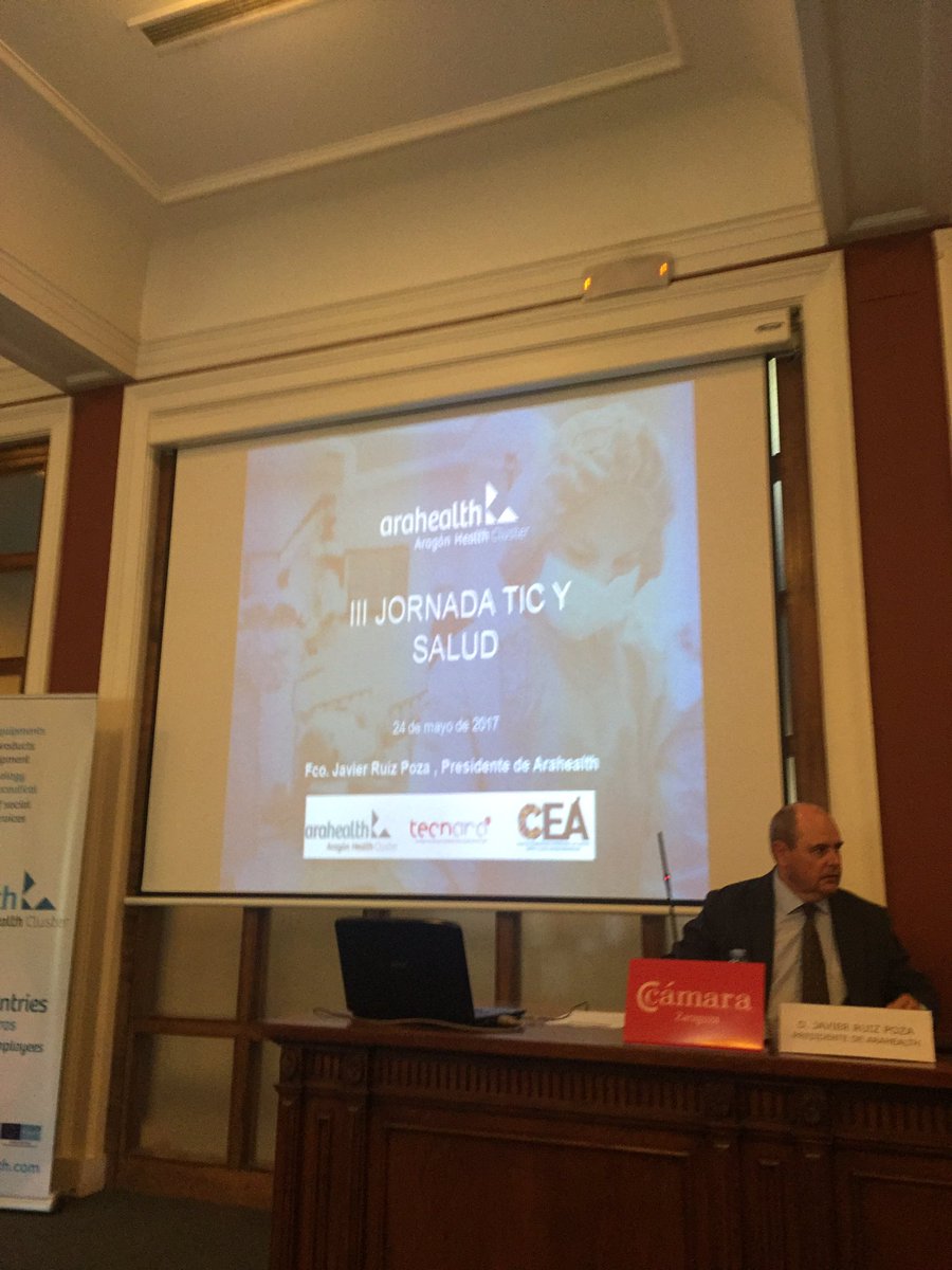 JulienBerthet09's tweet photo. Présentation e-apy par Ariège Expansion, CHIVA, @ecosystemic_me journée #TIC et #Santé à Saragosse, invités par @tecnara et @Arahealth https://t.co/OP3m0JgBmf