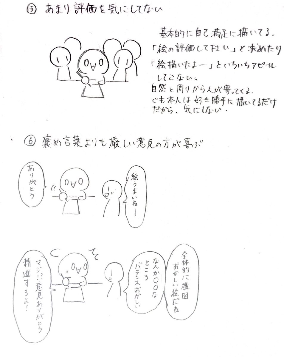 のぼぼん º º ただの顔文字 ボクの周りにいる 絵が上手い人の特徴 大まかにまとめてみた のぼぼん º º