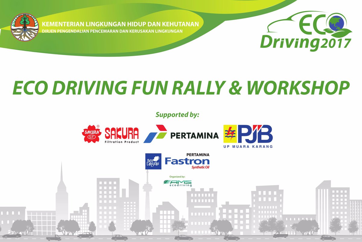 PT Selamat Sempurna Tbk, manufacturer of SAKURA Filter has decided to mark World Environment Day 2017 by participated in ‘Eco Driving 2017”