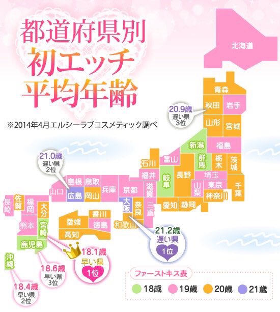 O Xrhsths 既読くん Sto Twitter 都道府県別の初エッチとバストサイズの平均 みんなは何歳かな W みんなは何県かな W みんなは何カップかな W O Xrhsths 既読くん Sto Twitter 都道府県別の初エッチとバストサイズの平均 みんなは何歳かな W みんなは何県かな W みんなは何カップかな W