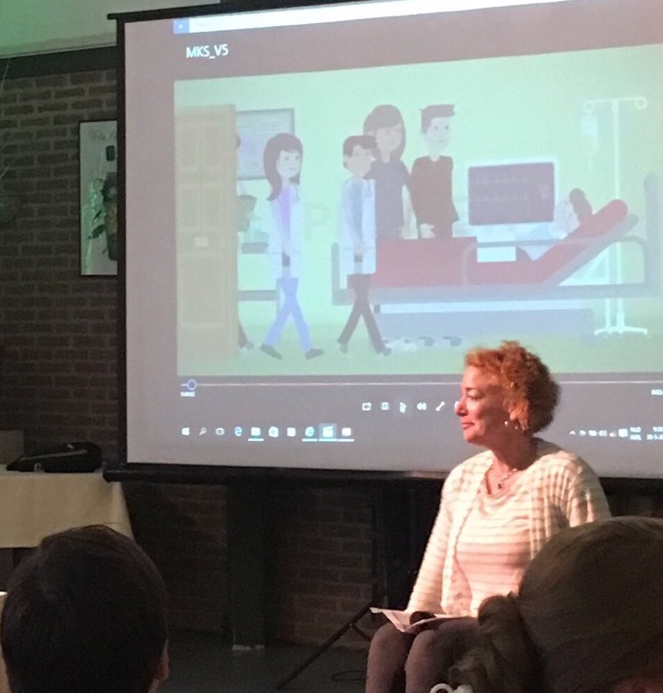 Opening #mks info-ochtend met binnenkort komende animatiefilmpje over MKS