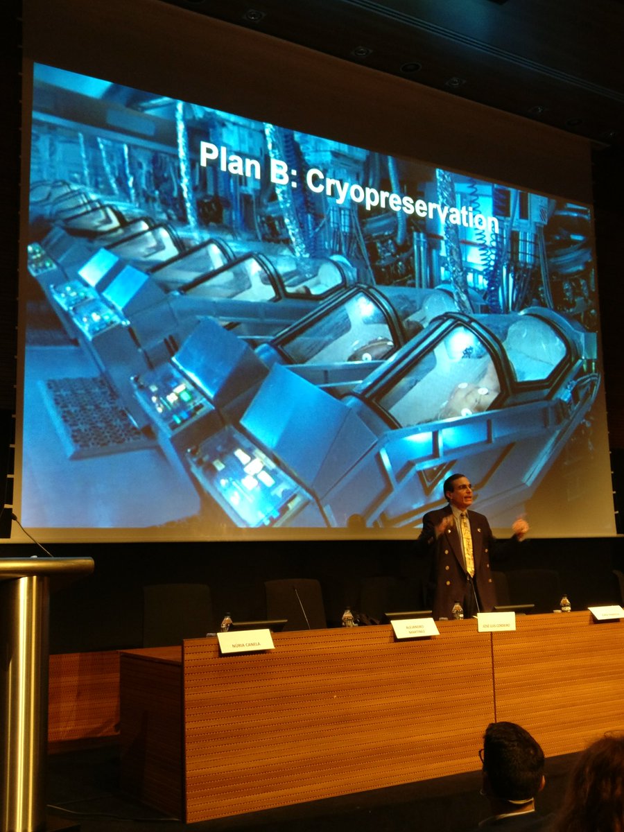 ClaraLlopart's tweet image. Plan A: no morir. Plan B: criopreservarse #trashumanismo #Techlongevity