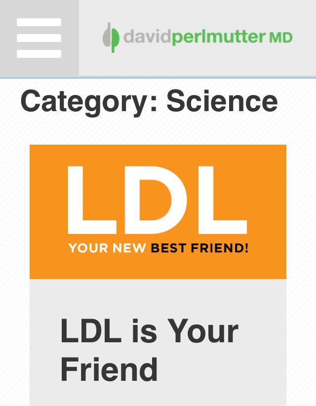 DrAseemMalhotra's tweet image. As I often tell my patients, LDL can very much be your friend! drperlmutter.com/ldl-friend/  #cholesterol #NHS