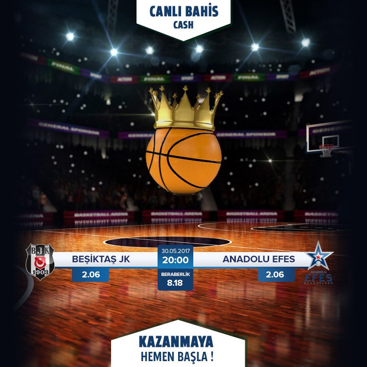 canlibahiscash's tweet photo. Yarı Final de ilk maçı kim kazanacak? https://t.co/QJOL84JbRW #bahis #iddaa #hilbet #cash #bankomaçlar #bet #bonus #kupon #banko #basketbol https://t.co/wgGlV7Vw2B