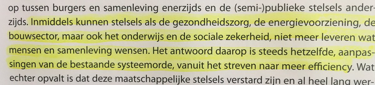 JongFris's tweet photo. Waar kom jij 's ochtends uit je bed voor? Wij om nieuwe oplossingen te creëren. Een citaat uit het boek 'Nederland Kantelt van @janrotmans https://t.co/b96ETsZsGe