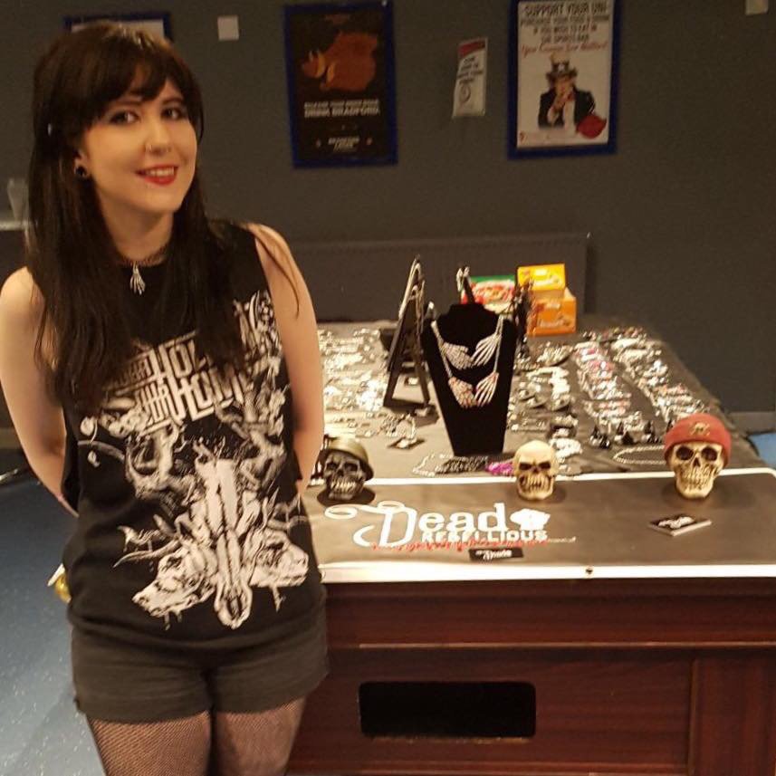 A great vendor for Weekendofthedead.co.uk Dead Rebellious is run by the lovely Jemma and brings something different to the vendor area.