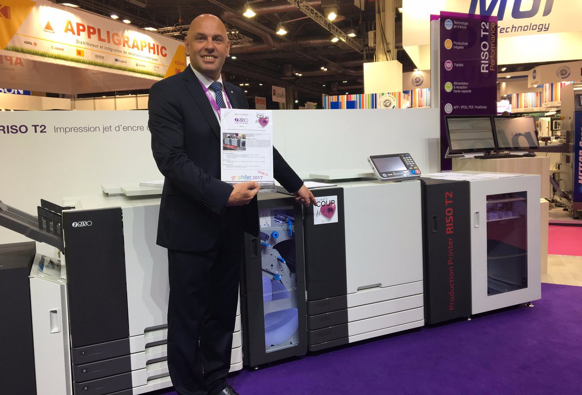 FabriceSposito's tweet image. J&apos;ai le plaisir de vous annoncer que le #RISOT2 a été élu Coup de Cœur du salon #GRAPHI2017 par le comité Graphitec’Xperts. #Innovation