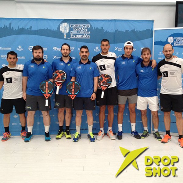 _DropShot_'s tweet photo. El equipo Drop Shot Coruña se ha proclamado campeón de la nueva prueba del @PadelEmpresas celebrado en La Coruña. ¡Enhorabuena chicos! https://t.co/M4g0czOUQz