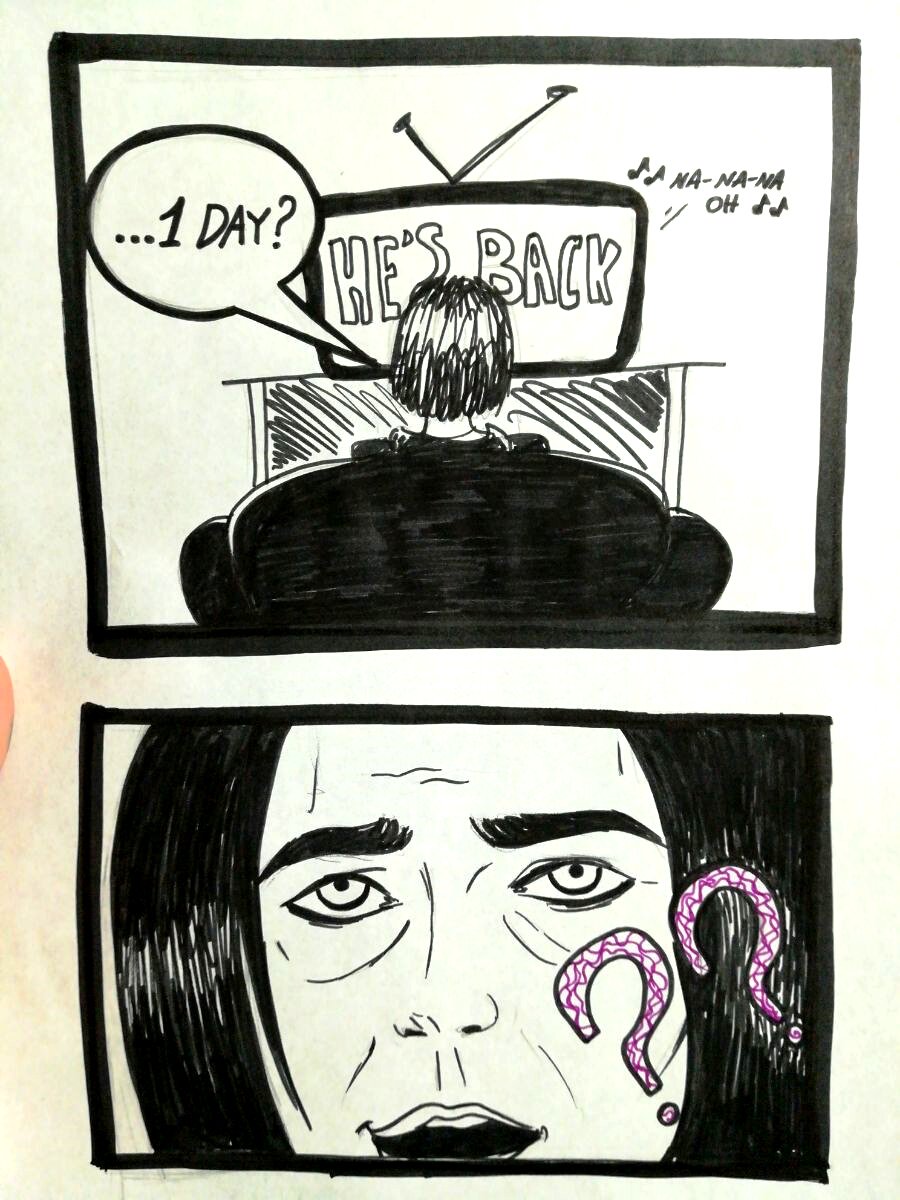 KettTurtonSourc's tweet photo. "...1 DAY?" #VampireSteve #iZombie #ITguy #KettTurton #TeamZ #iZombieObsessed #LivMoore #TeamVampireSteve https://t.co/ofcYLnfF7P