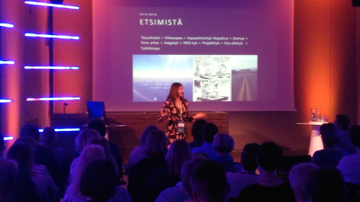 TuuliaTaipale's tweet photo. Onko nykyään pysyvyyttä työelämässä, @RantakokkoTiina?  Ja onko se hyvä vai huono asia? #SMTnetwork https://t.co/tRczRY0pA4