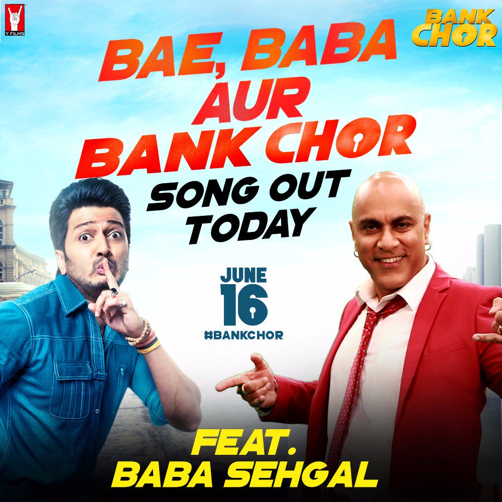 GHMSNNews's tweet photo. #BankChor #newsong #babasahgal #voice बाबा सहगल की आवाज में,’बैंक चोर’ का नया गाना रिलीज https://t.co/Za582UVXEC https://t.co/6yJvLCkH44