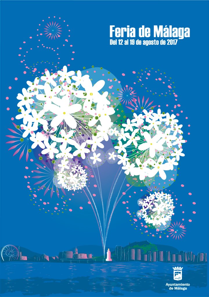 factor_n's tweet photo. La Feria de #Málaga ya tiene cartel.Se ha elegido por votación popular y lo ha diseñado Pablo Ruiz Vergara @FeriaMLG https://t.co/J97Kwo3lZo https://t.co/ICCMfbdAIR