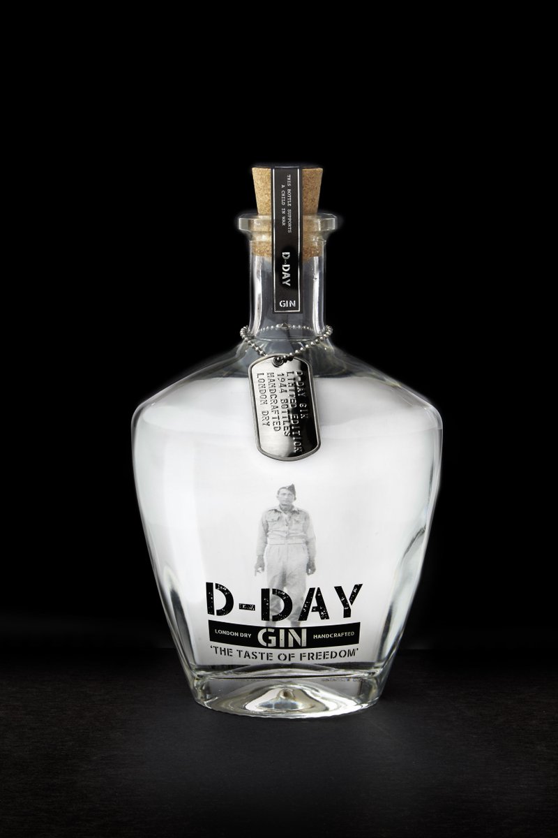 DDayGin's tweet photo. D-Day gin is vanaf 6 juni te verkrijgen in de winkel. Geniet van ‘The taste of freedom’. #ddaygin #kennethtaylor https://t.co/4RrhbuhIv6