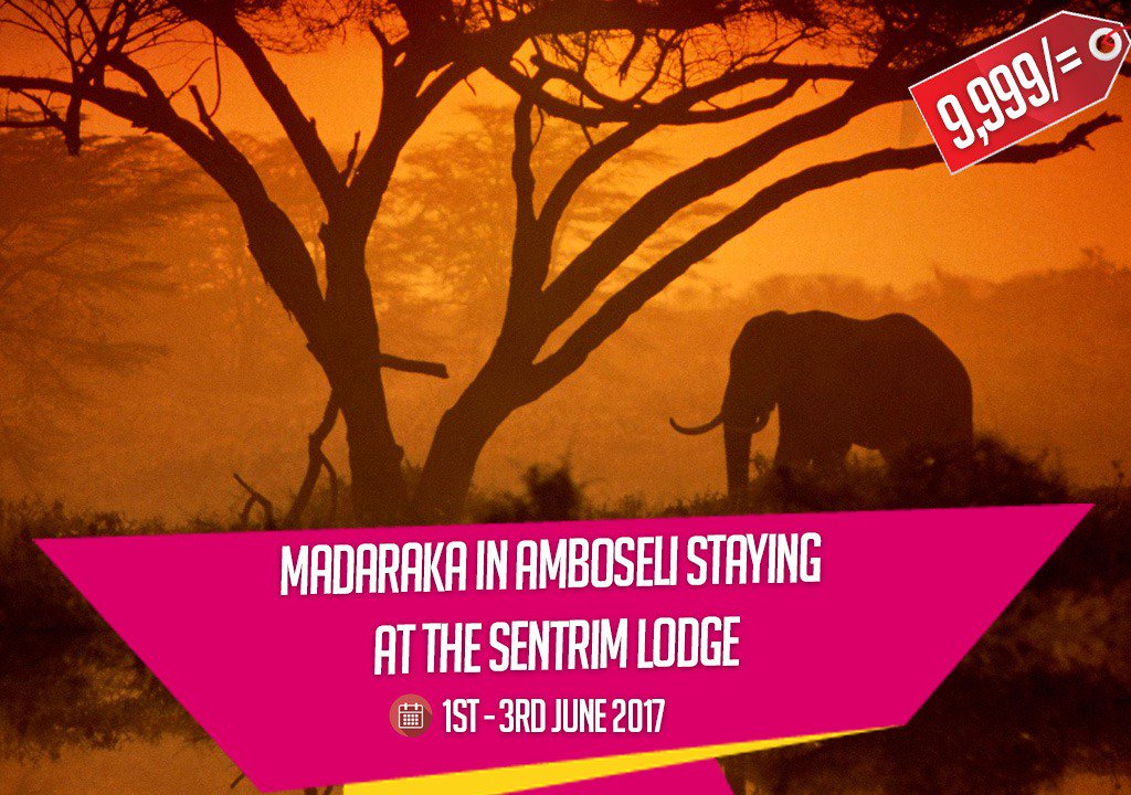 DestConnect's tweet photo. This Madaraka Weekend we have FOUR amazing packages for you and your loved ones to choose from. Have a look and Book!! #TembeaKenya https://t.co/oQlK3HIns5