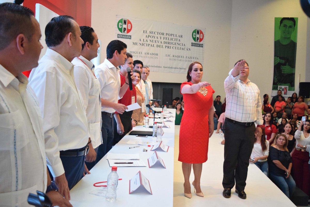 CNOP_SIN's tweet photo. CNOP Sinaloa felicita a Miguel Ángel Amador como presidente y Raquel Rosario Zazueta como secretaria del PRI en Culiacán.@CDEPRISinaloa https://t.co/aAGC1uNTt1