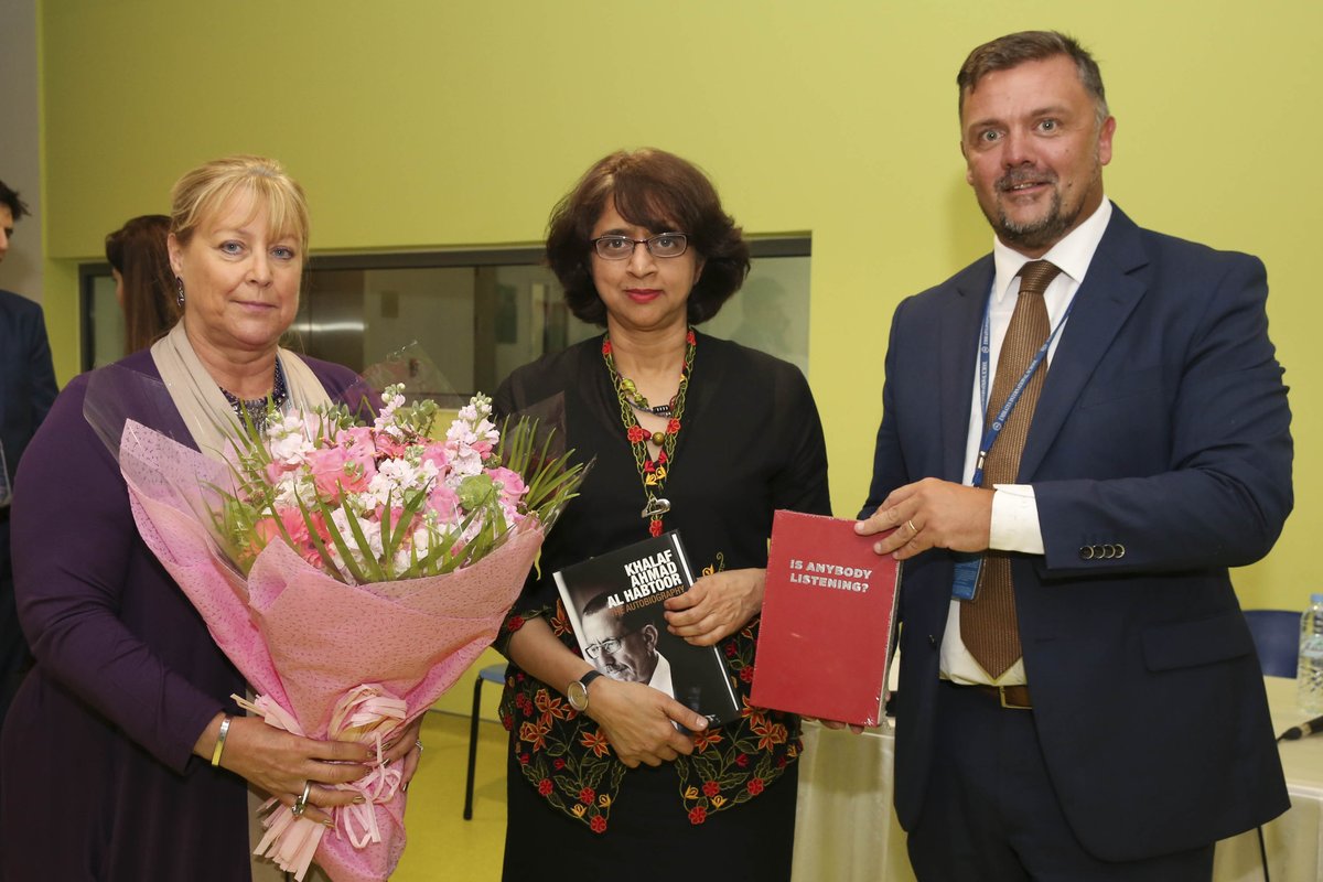 alhabtoorgroup's tweet image. EIS-Jumeirah welcomed delegation led by Dr. Siva Kumari, Director General @iborganization bit.ly/2s8vEid #IBProgramme #DubaiSchools
