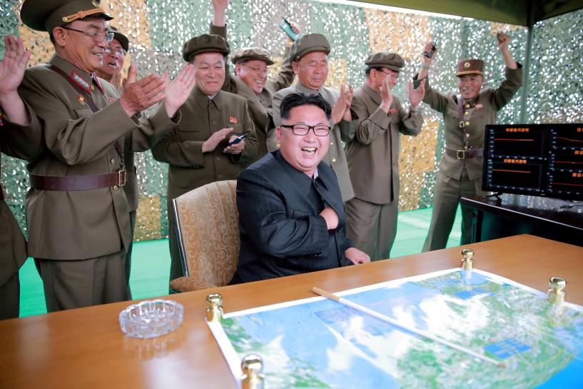 Reuters's tweet photo. North Korea warns of 'bigger gift package' for U.S. after latest test https://t.co/XYxnYGtKma https://t.co/TGPJRApi1n