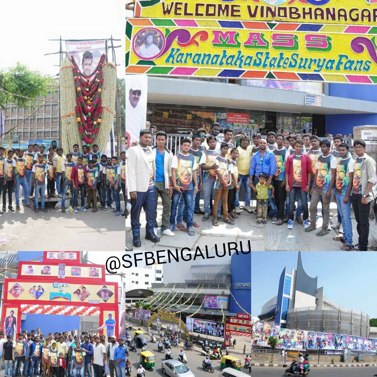 Sfckarnataka's tweet photo. #karnatakasteteSURIYAfans celebration
#URVASHI THEATER BENGALURU
SURIYA fans President #JACKSINGAM
#2YearsOfMASSS @Suriya_offl @vp_offl ๐๐ https://t.co/bTjPy32fmU