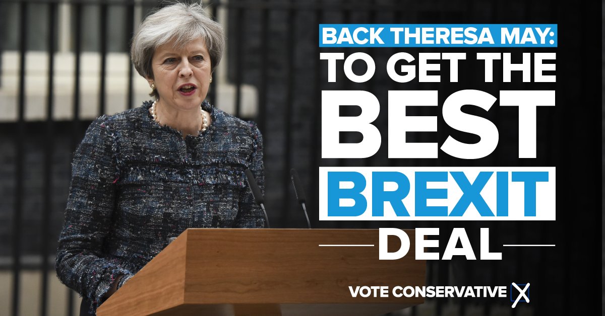 Last night's #BattleForNumber10 showed that only Theresa May can negotiate the best Brexit deal for Britain.