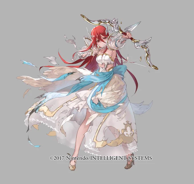ファイアーエムブレム ヒーローズにて花嫁ティアモのイラスト担当しました。よろしくお願いいたします! https://t.co/qL7B60MGNk   #FEヒーローズ 