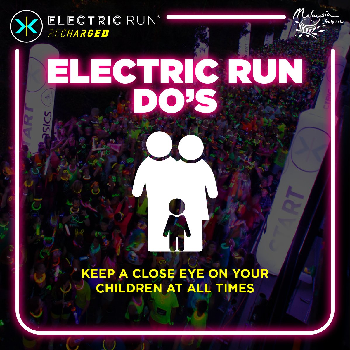 electricrunmy's tweet photo. Keep an eye on your kids at all times!
#ElectricRunMY #RunTheNightMY #mymajorevents https://t.co/V3VB1yNnAn