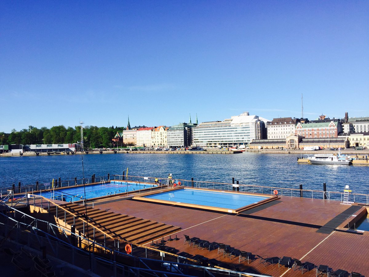 TuuliaHyvarinen's tweet photo. Tänään #helsingintekijät kokoontuu  @allasseapool 😎☀️👌#myhelsinki https://t.co/2IE9g2qLD4