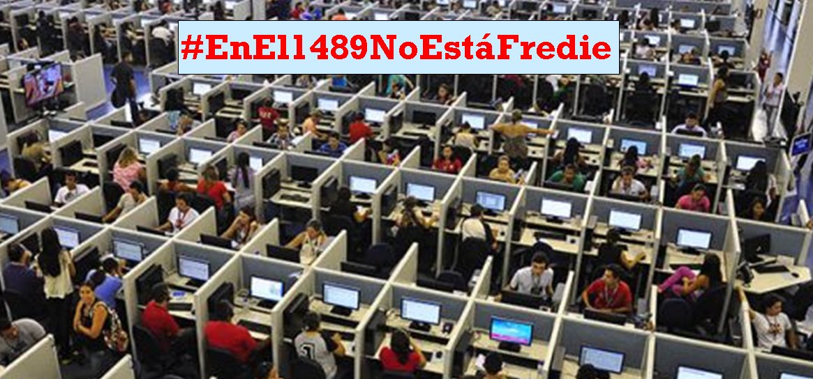 #EnEl1489NoEstáFredie porque le han sancionado con 60 días por defender los derechos de lxs trabajadorxs, esto es <a href="/AtentoCorp/">Atento</a>  <a href="/movistar_es/">Movistar España</a>